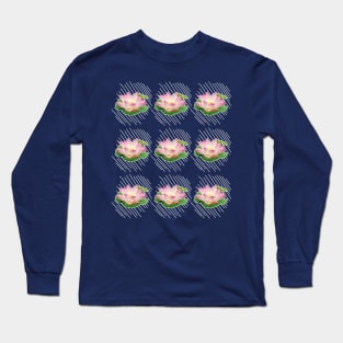 namaste lotus flower Long Sleeve T-Shirt